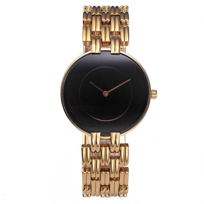 Miss Fox new round fashion men's watch personality simple waterproof black quartz watch tide, Gold
Miss Fox new round fashion men's watch personality simple waterproof black quartz watch tide, Gold
