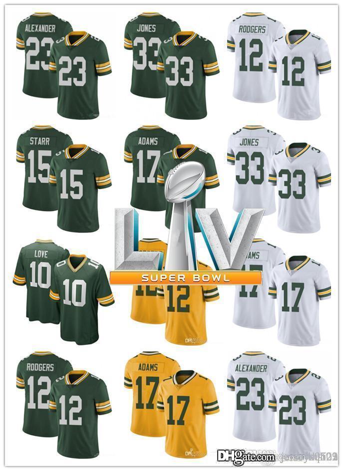 Men women Green Bay Packers 12 Aaron Rodgers 23 Jaire Alexander 10 Love 17 Davante Adams 33 Aaron Jones Football Jerseys whi, Black;red
Men women Green Bay Packers 12 Aaron Rodgers 23 Jaire Alexander 10 Love 17 Davante Adams 33 Aaron Jones Football Jerseys whi, Black;red