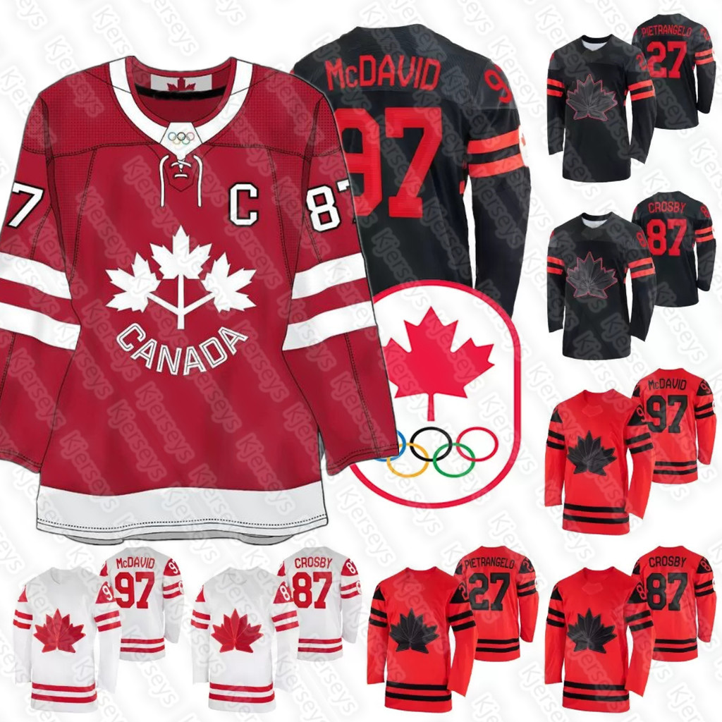 Canada 2022 Olympic Hockey Jersey Carey Price Marc-Andre Fleury Steven Stamkos Mark Stone Connor McDavid Nathan MacKinnon Patrice Bergeron S, Black;red
Canada 2022 Olympic Hockey Jersey Carey Price Marc-Andre Fleury Steven Stamkos Mark Stone Connor McDavid Nathan MacKinnon Patrice Bergeron S, Black;red