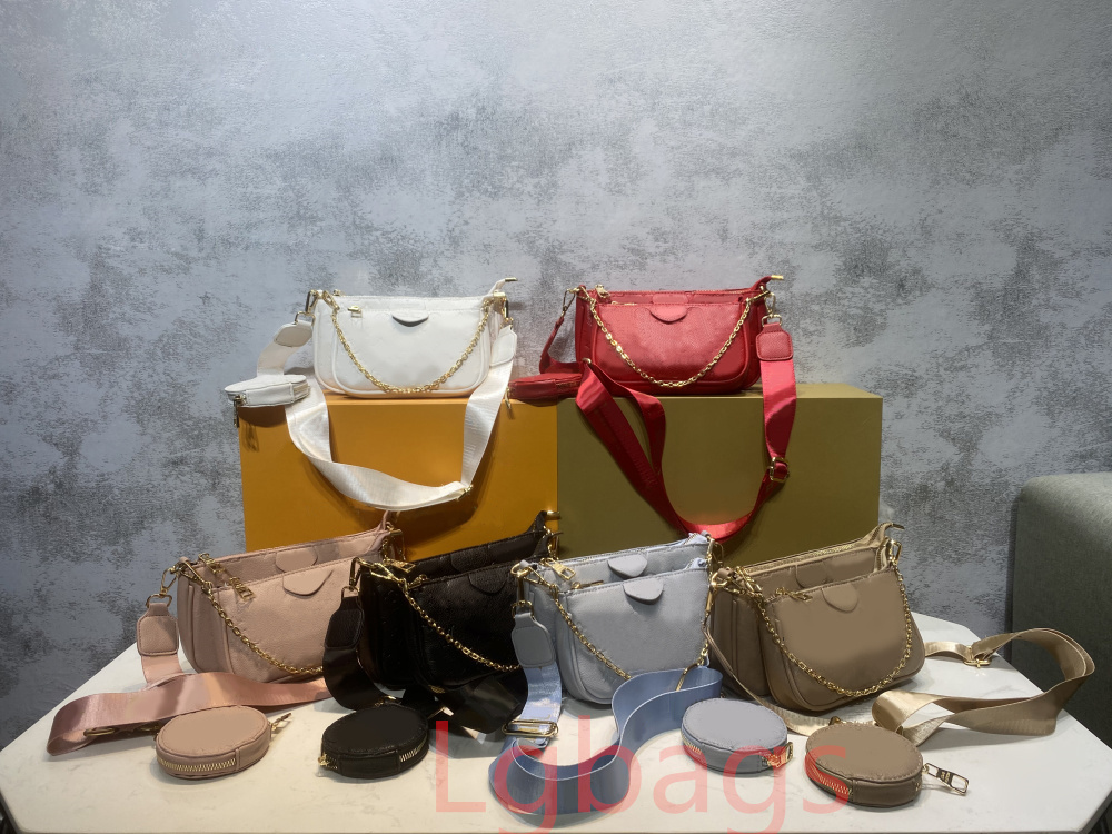 3 Pcs Set Favorite Multi Pochette Accessories Women Crossbody Purse Messenger Bags Handbags Flowers Shoulder Designers Lady Leather bag, Pink
3 Pcs Set Favorite Multi Pochette Accessories Women Crossbody Purse Messenger Bags Handbags Flowers Shoulder Designers Lady Leather bag, Pink