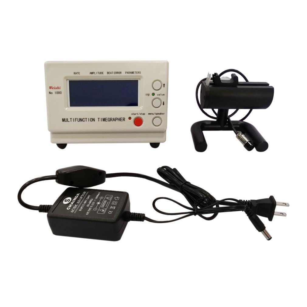 Multifunctional Mechanical Clock Tester Timegrapher Clock Timing Machine Calibration Repair Tools Us/Uk/Au/Eu Plug 110-220V