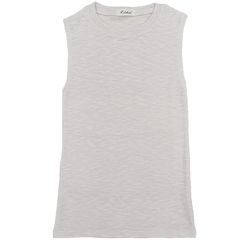 Korean Vests Women Top O-neck Solid Tank Blusas Mujer De Moda Summer Fashion Female Sleeveless Casual Thin Tops 9267 50 210506