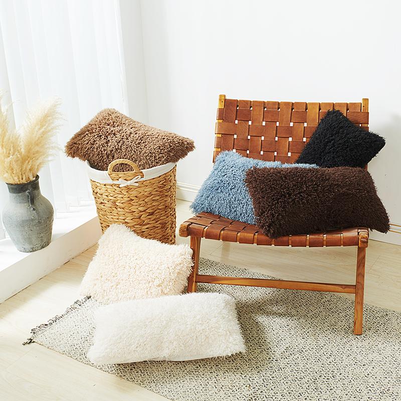 Cushion/Decorative Pillow Soft Fur Cushion Cover For Living Room Bedroom Home Decor Covers Sofa Bed Nordic Shaggy Fluffy Pillowcase 45x45
Cushion/Decorative Pillow Soft Fur Cushion Cover For Living Room Bedroom Home Decor Covers Sofa Bed Nordic Shaggy Fluffy Pillowcase 45x45