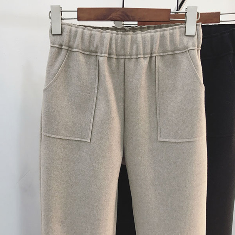 Casual Female Trousers Loose Harem Pants Autumn and Winter Women Korean Style Ankle-length Joker High Waist 6993 50 210506