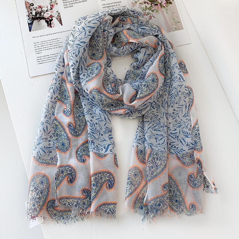 Scarves 2021 Paisley Print Fringe And Shawls Beach Soft Viscose Floral Pattern Wrap Scarf Hijab
Scarves 2021 Paisley Print Fringe And Shawls Beach Soft Viscose Floral Pattern Wrap Scarf Hijab