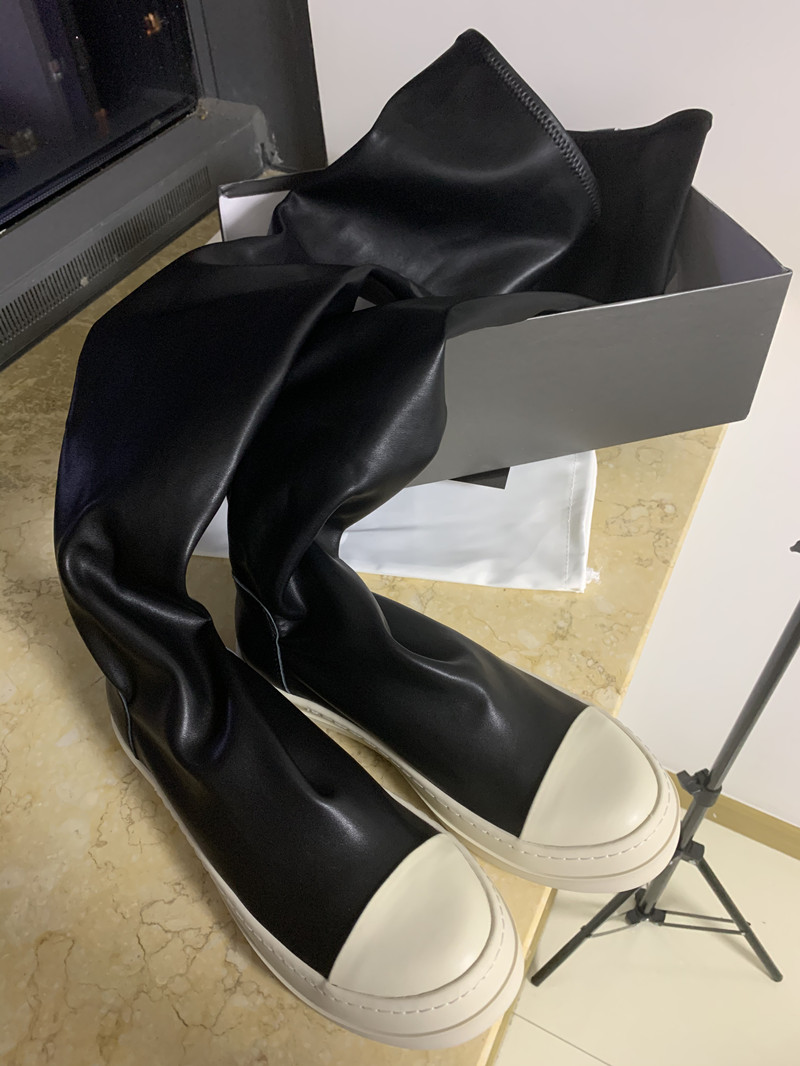 Us4-11 Womens Over the Knee Thigh Boots Stretchy Match Colors Round Toe Platform Wedge Heel Shoes Pull on Plus Size 34-44, Black
Us4-11 Womens Over the Knee Thigh Boots Stretchy Match Colors Round Toe Platform Wedge Heel Shoes Pull on Plus Size 34-44, Black