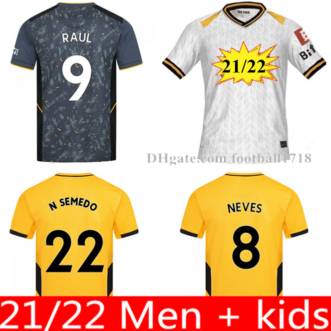 21 22 Wolves Soccer Jersey SEMEDO RAUL NETO NEVES 2021 2022 J.OTTO PODENCE Wolverhampton Football Shirts ADAMA Men Kids Kits Uniforms maillots camisetas
21 22 Wolves Soccer Jersey SEMEDO RAUL NETO NEVES 2021 2022 J.OTTO PODENCE Wolverhampton Football Shirts ADAMA Men Kids Kits Uniforms maillots camisetas