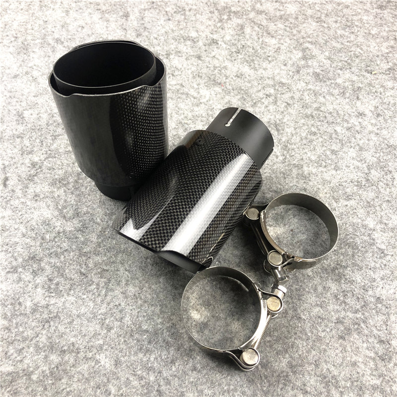 Matte Black Stainless Steel For Universal Akrapovic Exhaust Muffler Tips Auto Carbon Car Cover Styling(2PCS)
Matte Black Stainless Steel For Universal Akrapovic Exhaust Muffler Tips Auto Carbon Car Cover Styling(2PCS)