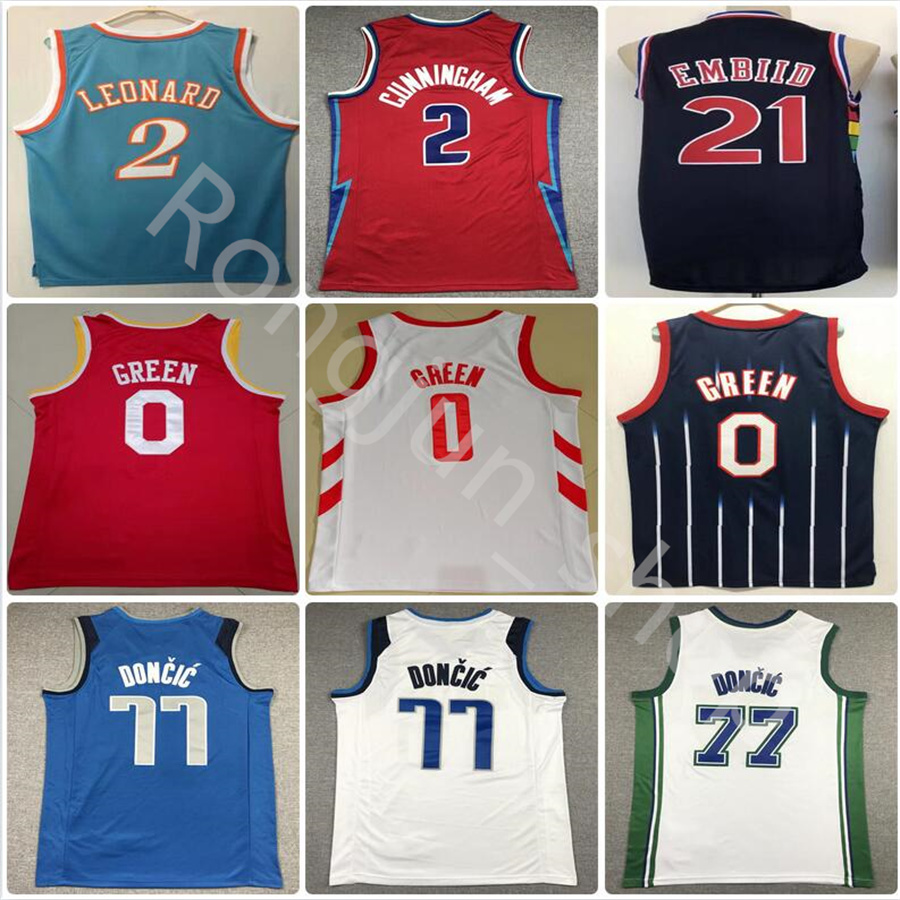 2021-22 City Mens Stitched Basketball Luka Doncic 77 Jalen Green 0 Joel Embiid 21 Kawhi Leonard 2 Cade Cunningham 75th Anniversary Jerseys Size S-2XL
2021-22 City Mens Stitched Basketball Luka Doncic 77 Jalen Green 0 Joel Embiid 21 Kawhi Leonard 2 Cade Cunningham 75th Anniversary Jerseys Size S-2XL