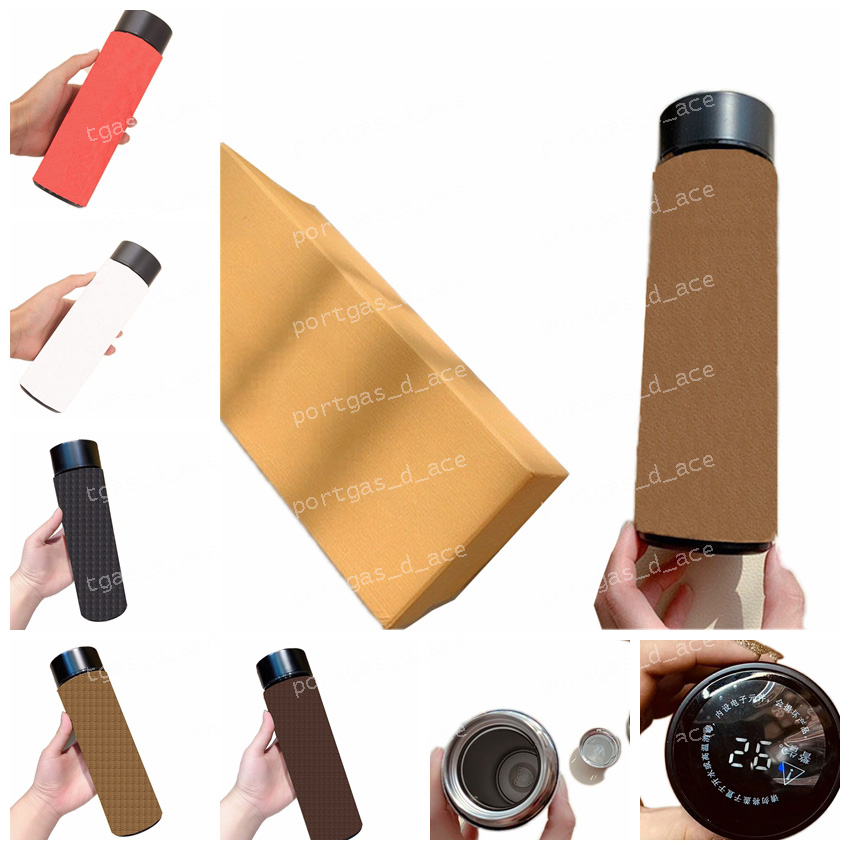 Vintage Thermos Tumbler 500ml Temperature Display Smart Water Bottle INS Fashion 304 Stainless Thermal Mugs Sports Cups Accompanying Cup with box, Real pic;pls contact us
Vintage Thermos Tumbler 500ml Temperature Display Smart Water Bottle INS Fashion 304 Stainless Thermal Mugs Sports Cups Accompanying Cup with box, Real pic;pls contact us