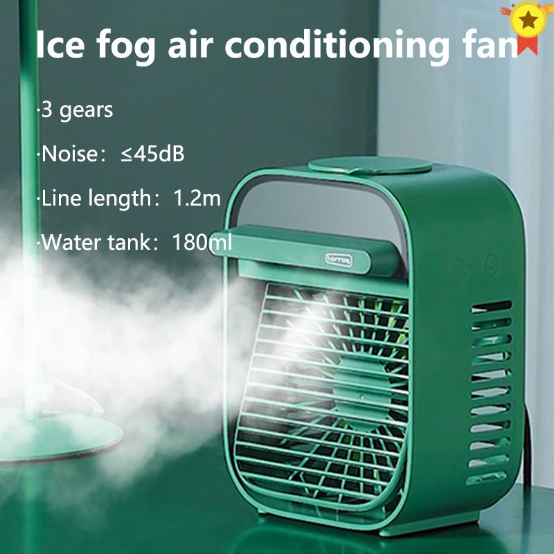 Portable Ice Fog Mini Air Cooler Conditioning Fan For Home Cooling Desktop Conditioner Office Bedroom Desk USB Fans Electric
Portable Ice Fog Mini Air Cooler Conditioning Fan For Home Cooling Desktop Conditioner Office Bedroom Desk USB Fans Electric
