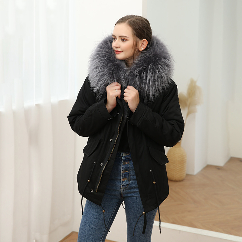 winter parkas dary Grey raccoon trim collar meifeng brand rex rabbit fur lining black mini canvas jackets ykk zipper women snow coats, Black coat
winter parkas dary Grey raccoon trim collar meifeng brand rex rabbit fur lining black mini canvas jackets ykk zipper women snow coats, Black coat
