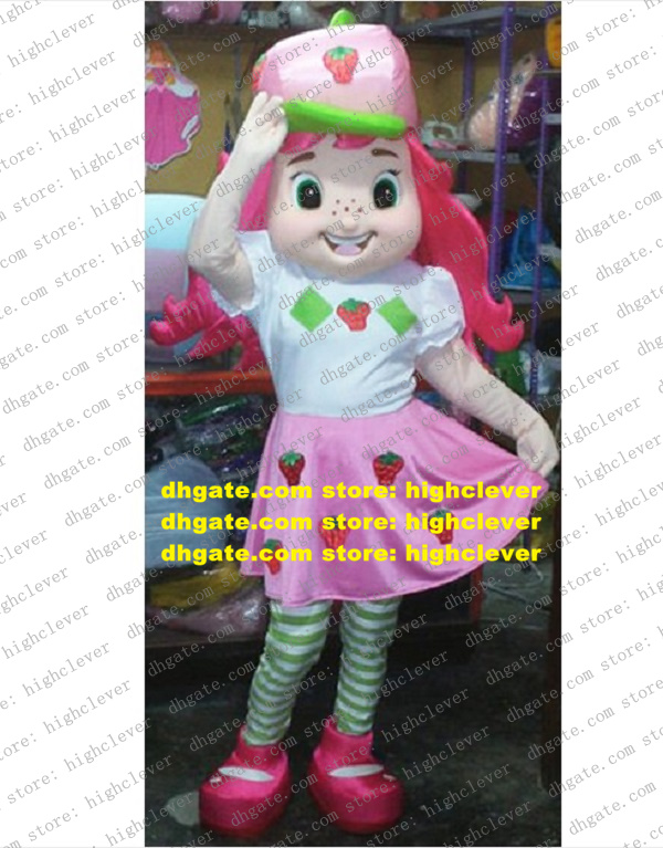 Fancy Pink Strawberry Shortcake Mascot Costume Mascotte Lassock Girl Adult With Green Eyes Pinks Greens Hat No.1853 Free Ship, As in photos
Fancy Pink Strawberry Shortcake Mascot Costume Mascotte Lassock Girl Adult With Green Eyes Pinks Greens Hat No.1853 Free Ship, As in photos