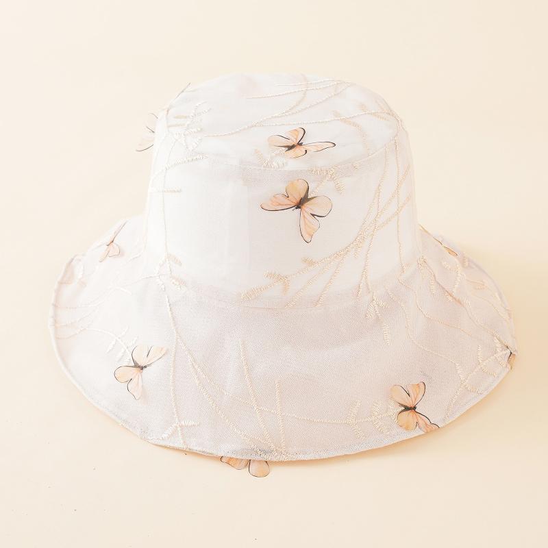 Wide Brim Hats Women's Three-dimensional Butterfly Sun Hat Protection Side Anti-ultraviolet Breathable Lightweight Mesh Cap, White
Wide Brim Hats Women's Three-dimensional Butterfly Sun Hat Protection Side Anti-ultraviolet Breathable Lightweight Mesh Cap, White