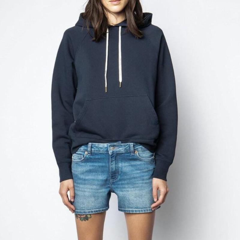 Women Hoodies Fleece Letter Printed Lady Casual Cotton Hooded Clothing Female Pulllover Tops 2021 Spring Autumn Women's & Sweatshirts, Blue
Women Hoodies Fleece Letter Printed Lady Casual Cotton Hooded Clothing Female Pulllover Tops 2021 Spring Autumn Women's & Sweatshirts, Blue
