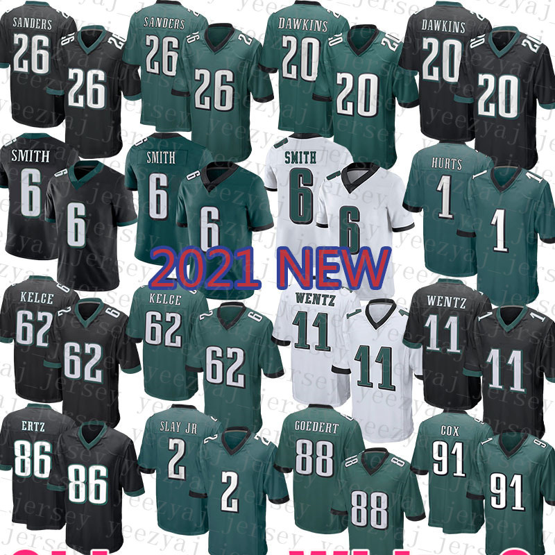 2021 Philadelphia WHITE Eagles American Football Jersey 6 DeVonta Smith 1 Jalen Hurts 26 Miles Sanders 20 Brian Dawkins Darius Slay Jr 86 Zach Ertz 55 Brandon Graham 00, Mens-laoying
2021 Philadelphia WHITE Eagles American Football Jersey 6 DeVonta Smith 1 Jalen Hurts 26 Miles Sanders 20 Brian Dawkins Darius Slay Jr 86 Zach Ertz 55 Brandon Graham 00, Mens-laoying