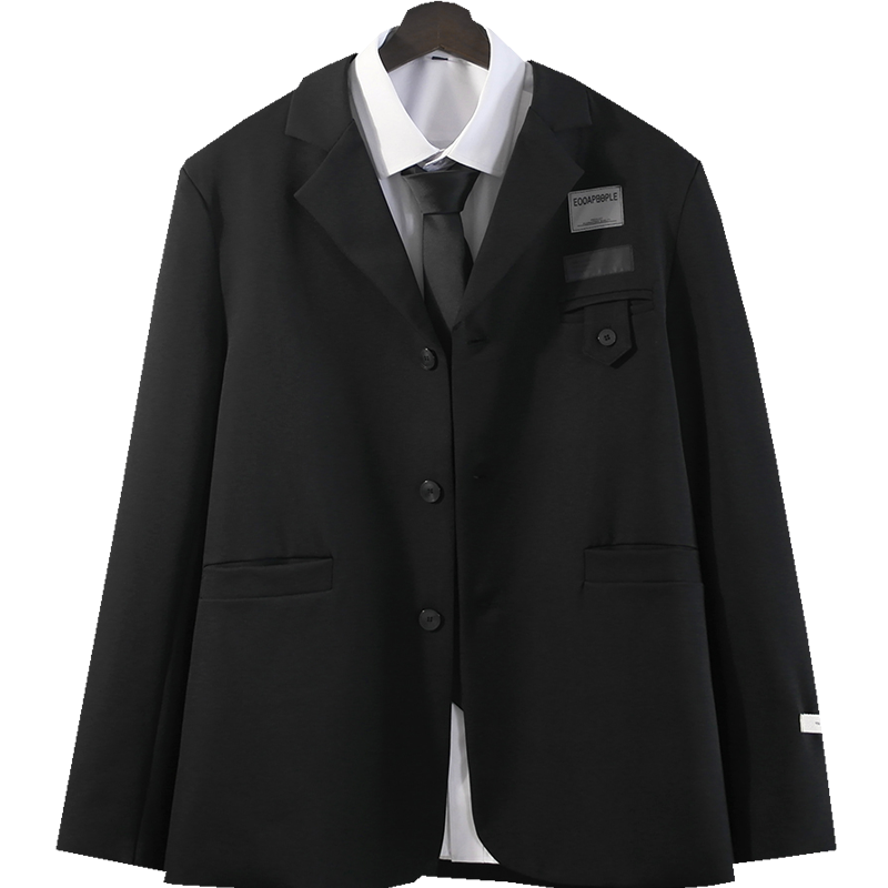 Men's Suits & Blazers Spring And Autumn Coat Korean Casual Small Suit Youth Loose Trend DK Uniform Ruffian, As pic
Men's Suits & Blazers Spring And Autumn Coat Korean Casual Small Suit Youth Loose Trend DK Uniform Ruffian, As pic
