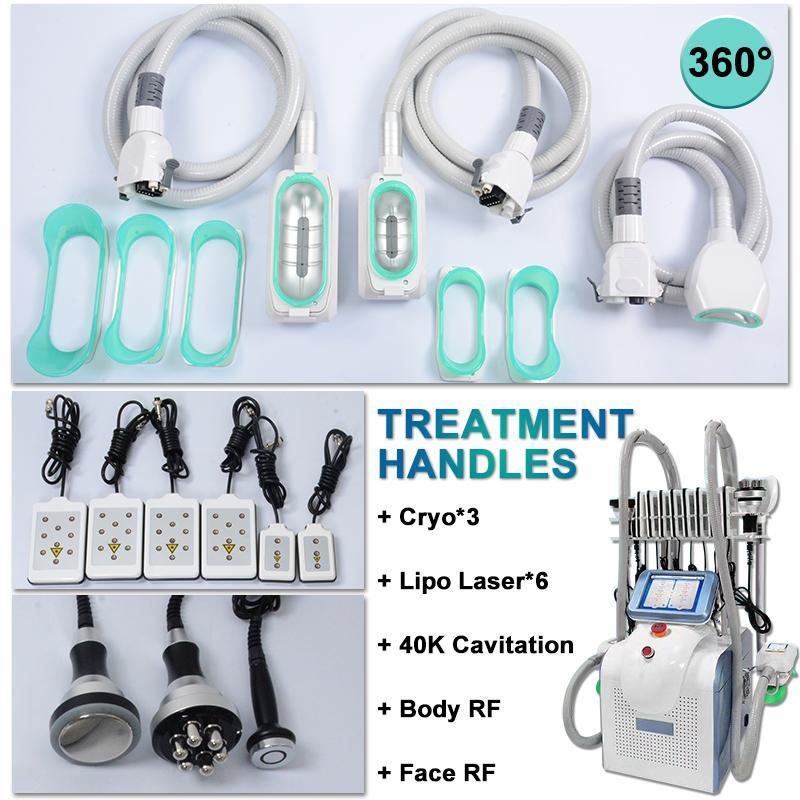 Portable Cryolipolysis Fat Freezing Slimming Machine Vacuum cellulite Reduction Cryotherapy Fats Freezig Equipment