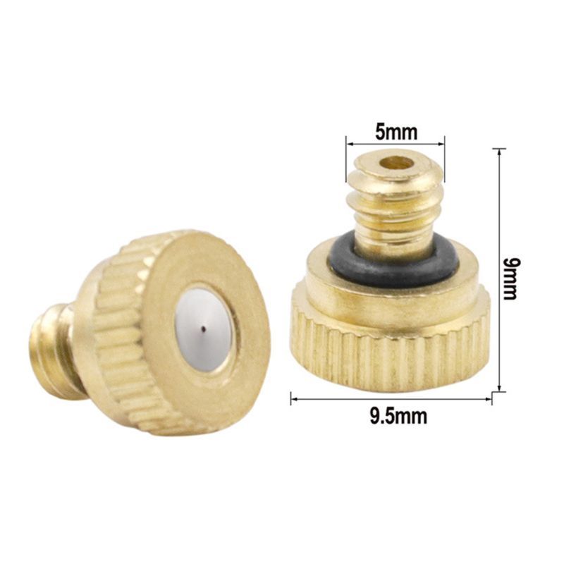Spray Nozzle 0.1Mm 0.2Mm 0.3Mm 0.4Mm 0.5mm Plug Anti Drip Water Mister