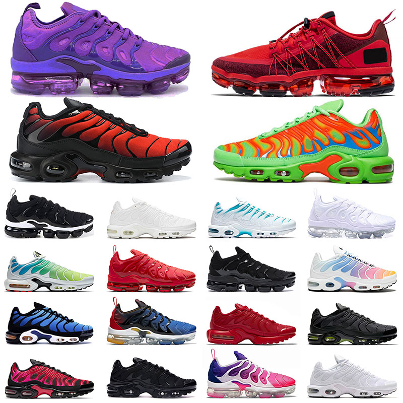 TN PLUS Men Women Running Shoes Vapourmax Racers Triple Black Corduroy White off All Red Purple Mean Green Mens Womens Sports Sneakers Train
TN PLUS Men Women Running Shoes Vapourmax Racers Triple Black Corduroy White off All Red Purple Mean Green Mens Womens Sports Sneakers Train