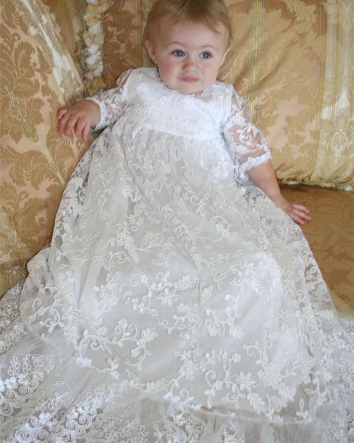 Girl's Dresses Lolita Baby Infant Christening Dress Baptism Gown Ivory White Lace Applique Girl Party 0 3 6 9 12 15 18 24Month
Girl's Dresses Lolita Baby Infant Christening Dress Baptism Gown Ivory White Lace Applique Girl Party 0 3 6 9 12 15 18 24Month