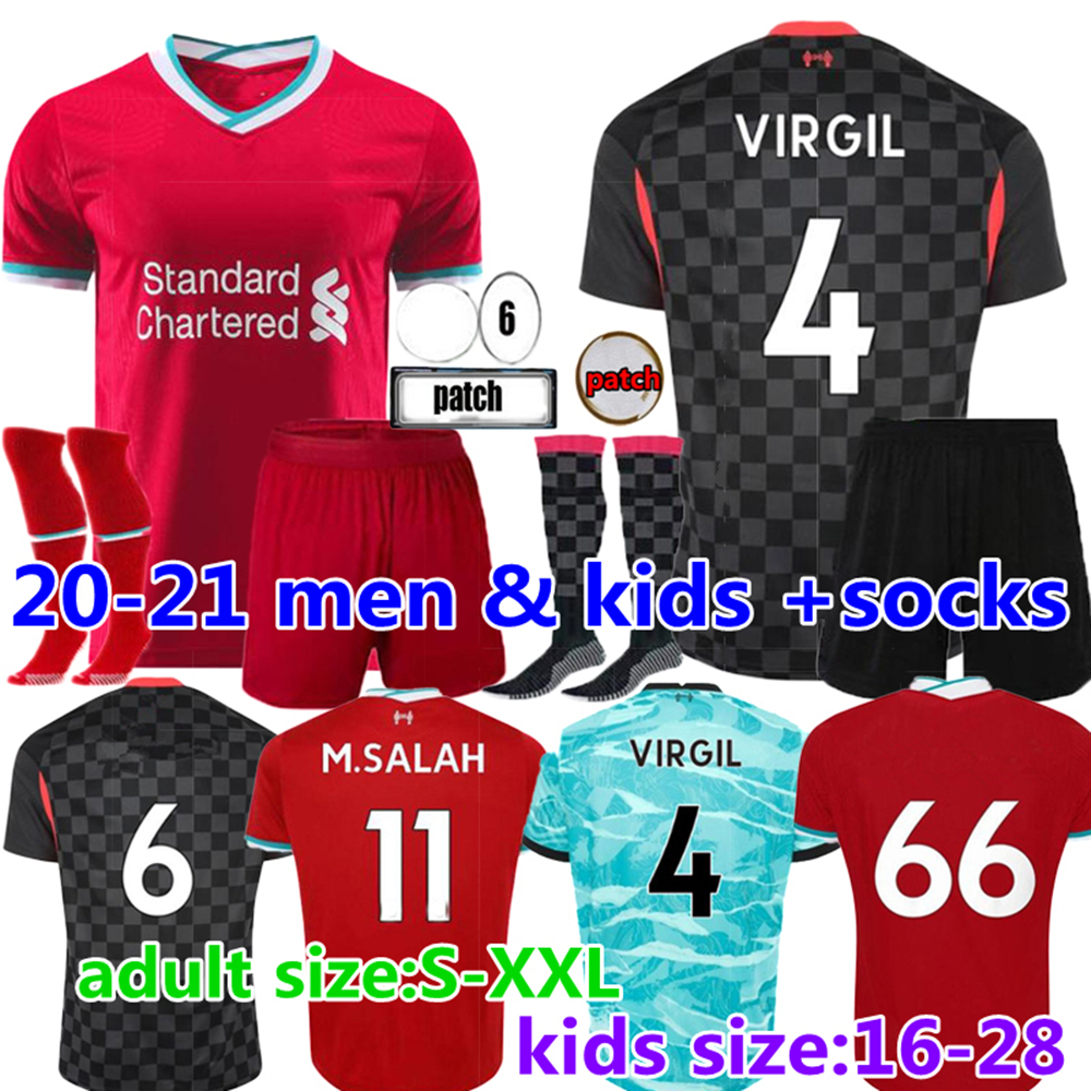 20 21 LVP SALAH soccer jersey Men kids Kit Mohamed FIRMINO VIRGIL football Suit MANE 2021 HENDERSON uniform size 16, Black
20 21 LVP SALAH soccer jersey Men kids Kit Mohamed FIRMINO VIRGIL football Suit MANE 2021 HENDERSON uniform size 16, Black