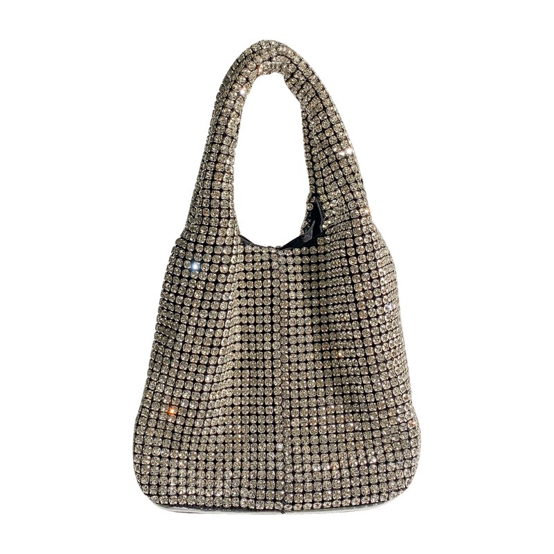2022 Luxury Diamonds Basket Bag Designer Women Handbag Shinny Rhinestone Shoulder Crossbody Bag Evening Party Bucket Purse, Silvery
2022 Luxury Diamonds Basket Bag Designer Women Handbag Shinny Rhinestone Shoulder Crossbody Bag Evening Party Bucket Purse, Silvery