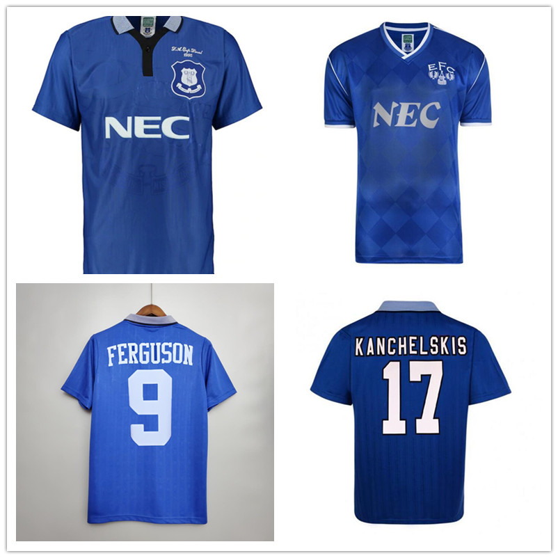 1995 FERGUSON EFC Retro SOCCER JERSEY Kanchelskis RIDEOUT LIMPAR 86 87 88 HINCHCLIFFE Jackson STUART Home HORNE Football SHIRTS Final CAMISETAS DE FÚTBOL, Black
1995 FERGUSON EFC Retro SOCCER JERSEY Kanchelskis RIDEOUT LIMPAR 86 87 88 HINCHCLIFFE Jackson STUART Home HORNE Football SHIRTS Final CAMISETAS DE FÚTBOL, Black