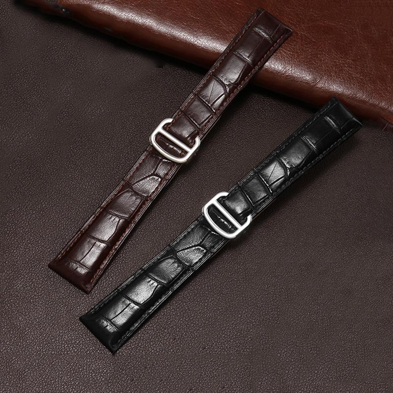 Watch Bands High Quality Crocodile Leather Watchband 16 18 20 22 23 25mm Black Brown Bracelt For Solo Series Men And Women Chain
Watch Bands High Quality Crocodile Leather Watchband 16 18 20 22 23 25mm Black Brown Bracelt For Solo Series Men And Women Chain