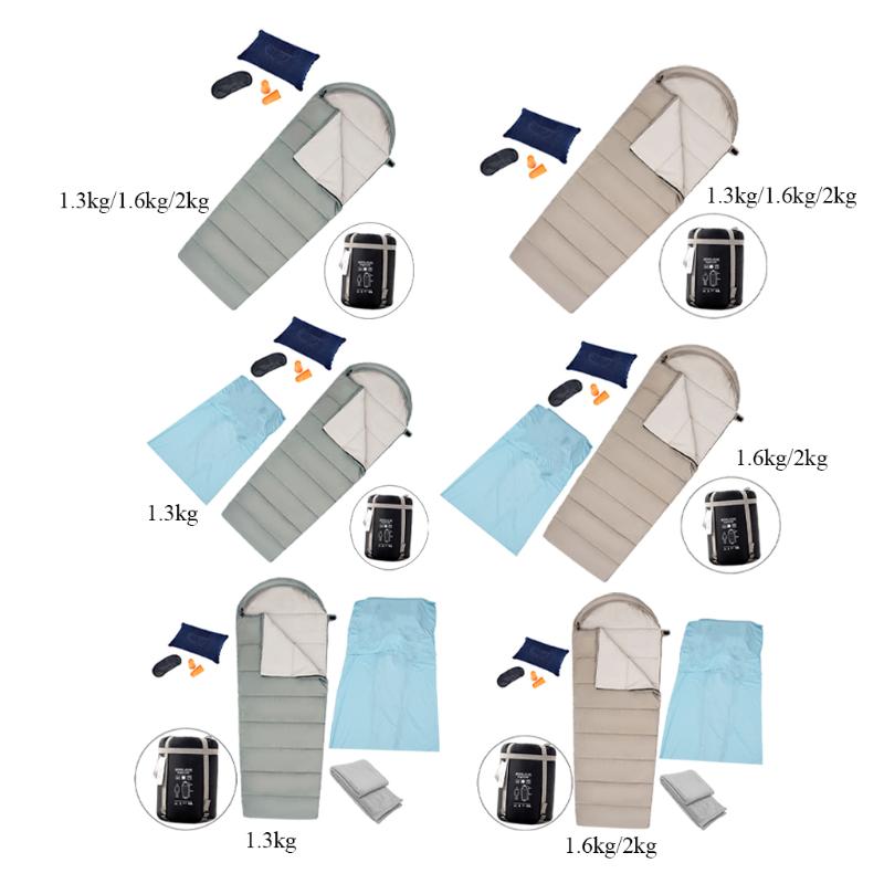 Sleeping Bags Ultralight -15~15 Degree Cotton Bag Backpacking Camping Sleep Indoor Outdoor Office Mat
Sleeping Bags Ultralight -15~15 Degree Cotton Bag Backpacking Camping Sleep Indoor Outdoor Office Mat