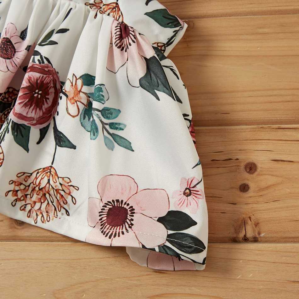 Baby Girl Floral Sweet Suit-dress 210528