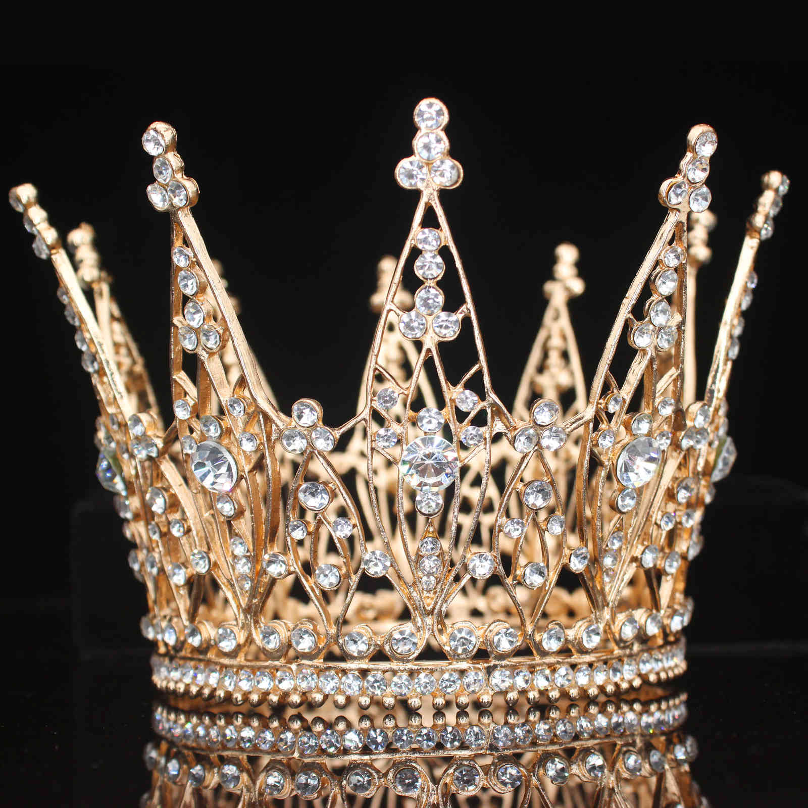 Rhinestone Bride Tiara Crown Bridal Wedding Hair Jewelry Accessories Women Girls Princess Show Headdress Headpiece Queen Diadem
Rhinestone Bride Tiara Crown Bridal Wedding Hair Jewelry Accessories Women Girls Princess Show Headdress Headpiece Queen Diadem