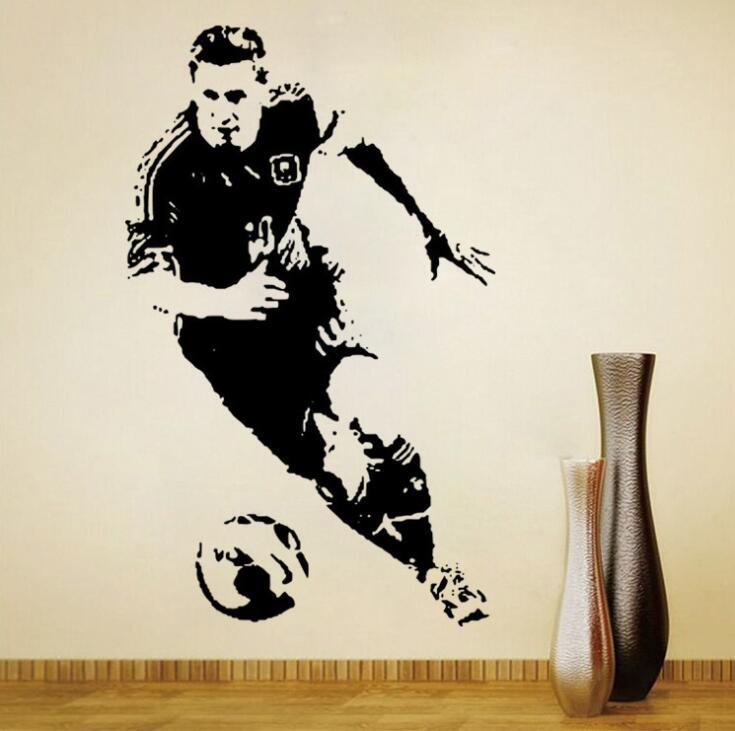 Soccer Wallpaper Football Player Stickers Boy Bedroom Decoration Wall Removable Carved Wallpapers
Soccer Wallpaper Football Player Stickers Boy Bedroom Decoration Wall Removable Carved Wallpapers