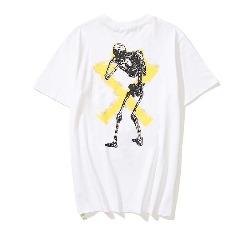 21SS High mens t shirt Quality Off European and American Trendy Brand Back Skull Print Fashion Pattern Pure Cotton Loose Short Sleeve Size M-2XL, White;black
21SS High mens t shirt Quality Off European and American Trendy Brand Back Skull Print Fashion Pattern Pure Cotton Loose Short Sleeve Size M-2XL, White;black