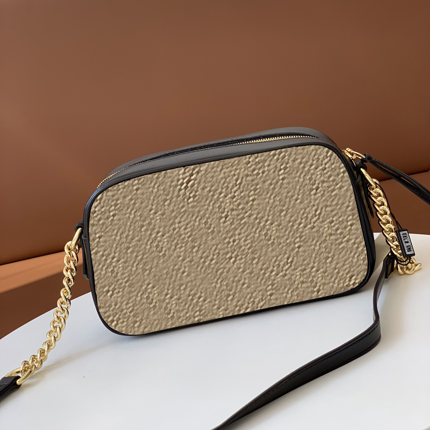 Disco Camera Bag Designer Bags Women Canvas Handbag with Leather Shoulder Straps, Black
Disco Camera Bag Designer Bags Women Canvas Handbag with Leather Shoulder Straps, Black