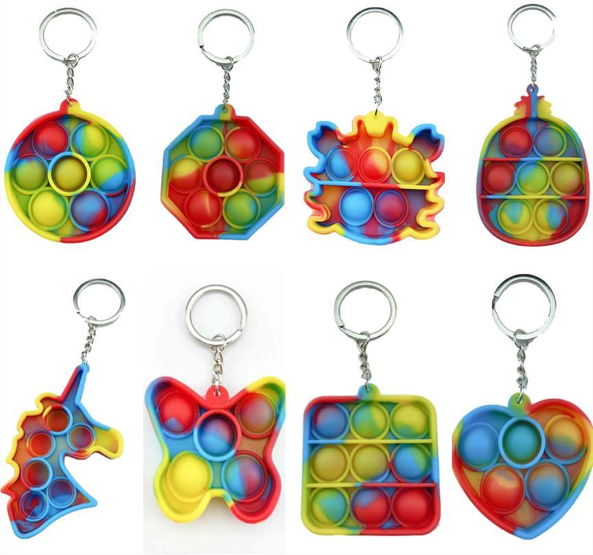 DHL ship Fidget Toys Key chain bubble keychain Pioneer puzzle silicone decompression anti stress relief Finger toy ball funny shapes
DHL ship Fidget Toys Key chain bubble keychain Pioneer puzzle silicone decompression anti stress relief Finger toy ball funny shapes