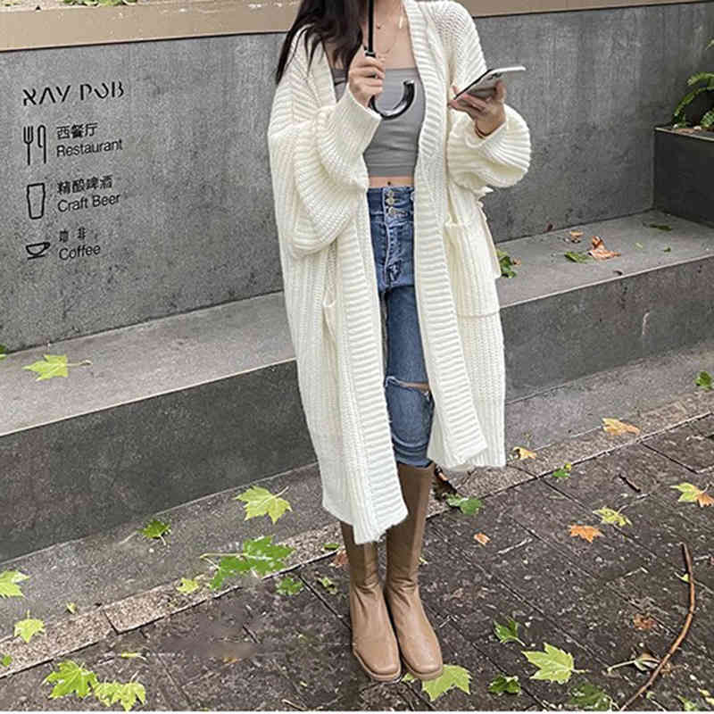 women's fur & faux aelegantmis longo solto camisola de malha cardigan oversized coreano preguiçoso estilo casual blusas femininas roupa, Black
women's fur & faux aelegantmis longo solto camisola de malha cardigan oversized coreano preguiçoso estilo casual blusas femininas roupa, Black