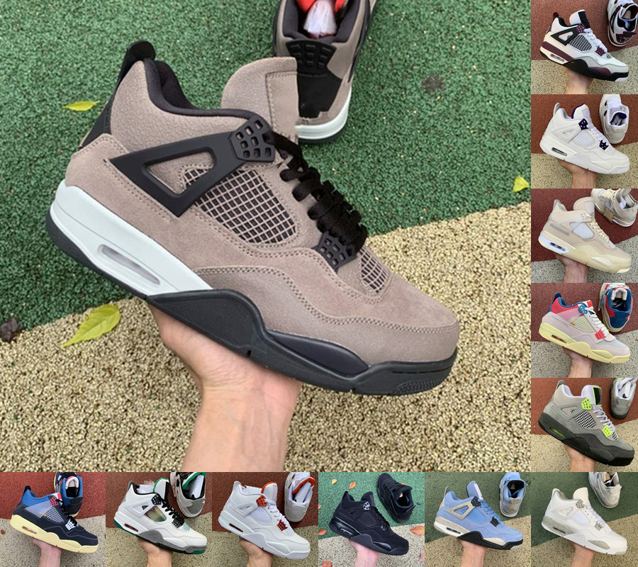 Jumpman 4 men women basketball shoes 4s JORDÁN Union Guava Ice White Sail University Blue designer mens sneakers Fire Red Black Cat TAUPE HAZE outdoor trainer, Court purple
Jumpman 4 men women basketball shoes 4s JORDÁN Union Guava Ice White Sail University Blue designer mens sneakers Fire Red Black Cat TAUPE HAZE outdoor trainer, Court purple