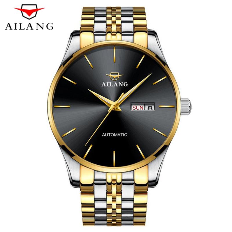 Wristwatches AILANG Top Brand Simple Mens Luminous Waterproof Business Watches Automatic Mechanical Fashion 8518, Leather gold
Wristwatches AILANG Top Brand Simple Mens Luminous Waterproof Business Watches Automatic Mechanical Fashion 8518, Leather gold
