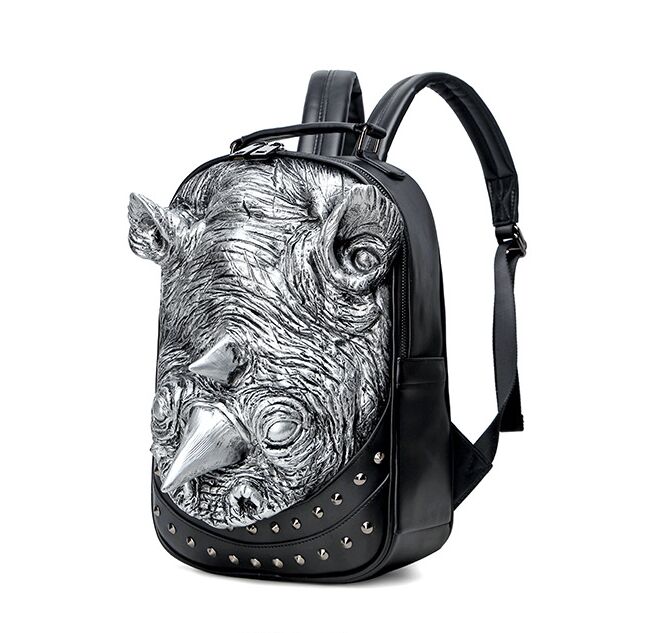 Cool Women 3D Owl Small Backpack High Quality Ladies Backpack Purse Cute Black Daypack for Girls boys bags