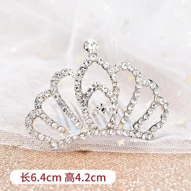 Children's crown Tiara Princess Little Girl crown headband Girl's birthday headband Baby crown hair accessory