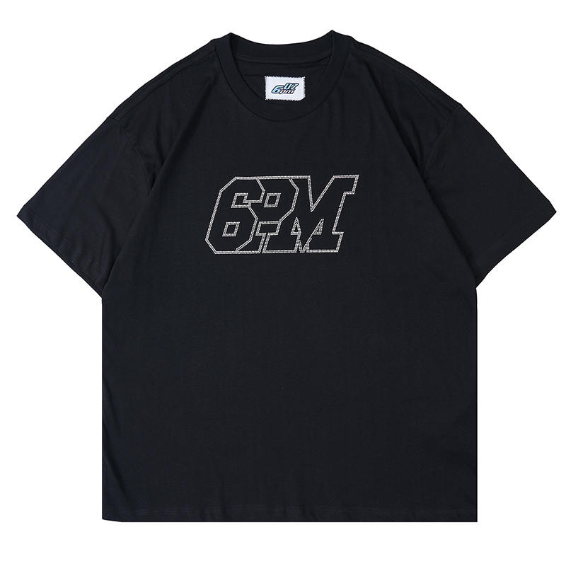 21ss USA spring summer Colorful Rhinestone Logo T Shirt Cool Men Women high street Cotton Tee Tshirt, White;black
21ss USA spring summer Colorful Rhinestone Logo T Shirt Cool Men Women high street Cotton Tee Tshirt, White;black