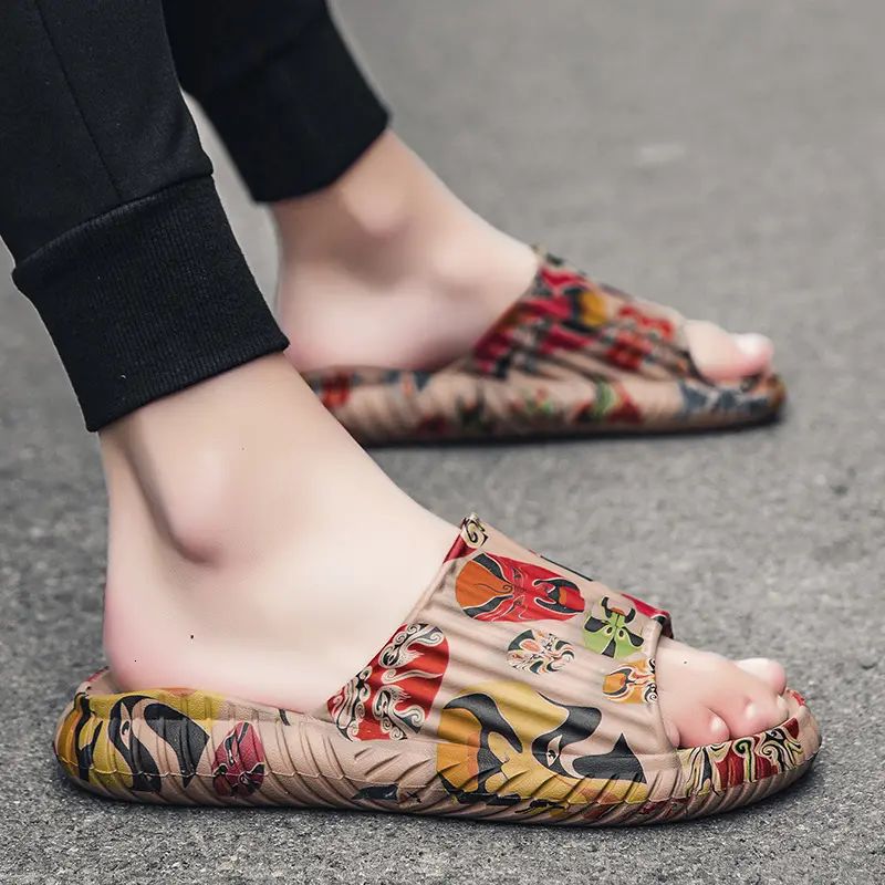 Summer Outdoor Slippers 2021 New Fashion Korean Style Personalized Men's Beach Shoes, Khaki
Summer Outdoor Slippers 2021 New Fashion Korean Style Personalized Men's Beach Shoes, Khaki