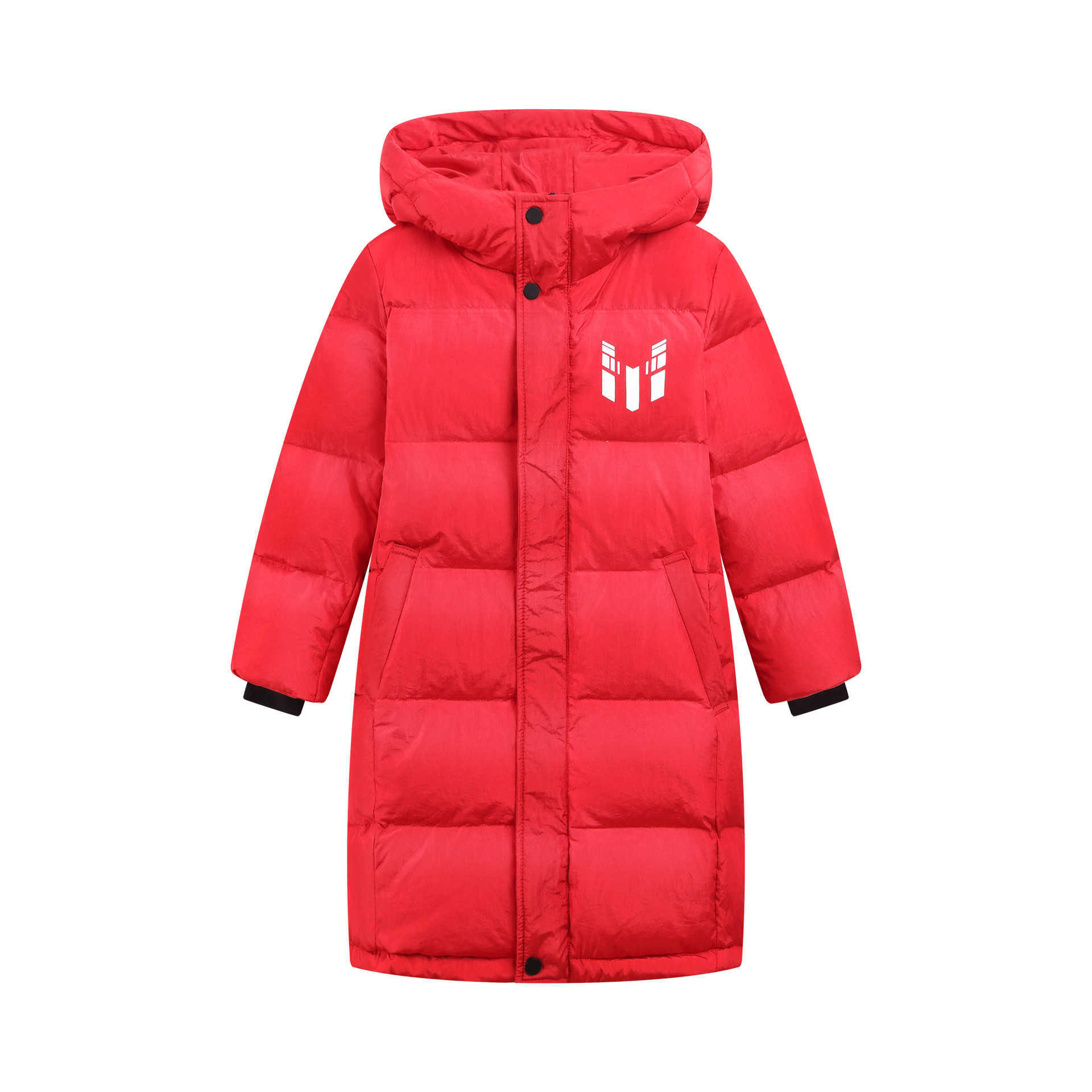 Winter Girls Long White Duck Down Jacket Children's Thick Warm Down Coat Teen Boy Kids Hooded Snow Suit TZ826 H0909
