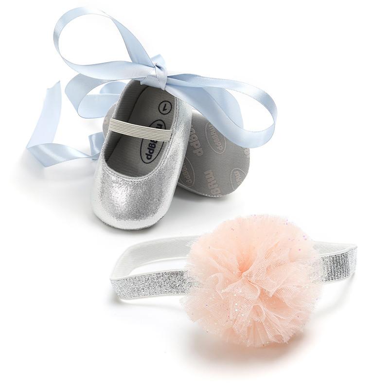First Walkers Creative INS Ribbon Lace Born Princess Baby Girls Synthetic Leather Soft Walker +Mesh Ball Decorate Lovely Headband
First Walkers Creative INS Ribbon Lace Born Princess Baby Girls Synthetic Leather Soft Walker +Mesh Ball Decorate Lovely Headband