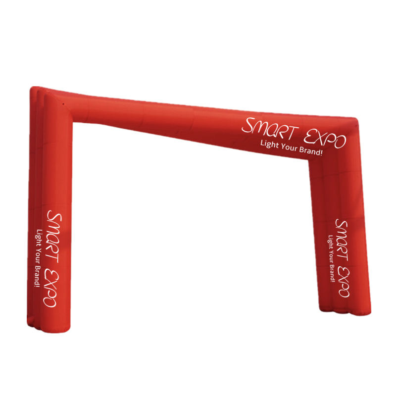 Giant Inflatable Square Arch Display 0.7xW10xH6.2 m 3 Pieces Combined Set for Event Promotion with Custom Printing and Blower