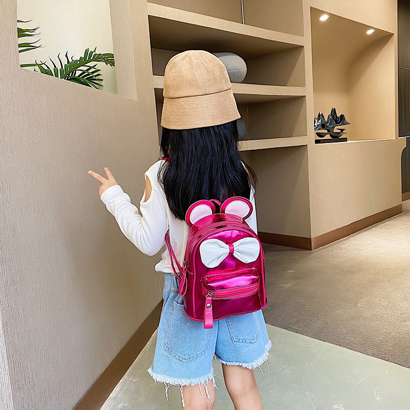 Mini Bags Korean Children's Backpack Cute Bow bag Pu Accessories Schoolbags Kindergarten Schoolbag Baby Travel Backpacks, Silver
Mini Bags Korean Children's Backpack Cute Bow bag Pu Accessories Schoolbags Kindergarten Schoolbag Baby Travel Backpacks, Silver