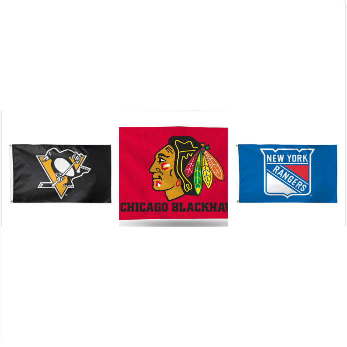 Pittsburgh Penguins Team Toronto Maple Leafs Boston Bruins Edmonton Oilers Hockey Team Flags Football Baseball Champion Flags 150*90CM Flag
Pittsburgh Penguins Team Toronto Maple Leafs Boston Bruins Edmonton Oilers Hockey Team Flags Football Baseball Champion Flags 150*90CM Flag