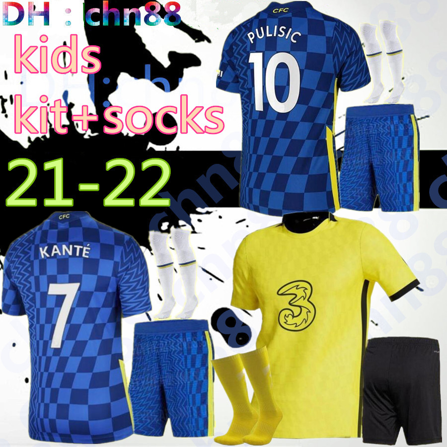 CFC 21 22 soccer jersey youth PULISIC ZIYECH HAVERTZ KANTE WERNER ABRAHAM CHILWELL MOUNT JORGINHO 2021 2022 GIROUD football shirt kids kit +, Black
CFC 21 22 soccer jersey youth PULISIC ZIYECH HAVERTZ KANTE WERNER ABRAHAM CHILWELL MOUNT JORGINHO 2021 2022 GIROUD football shirt kids kit +, Black