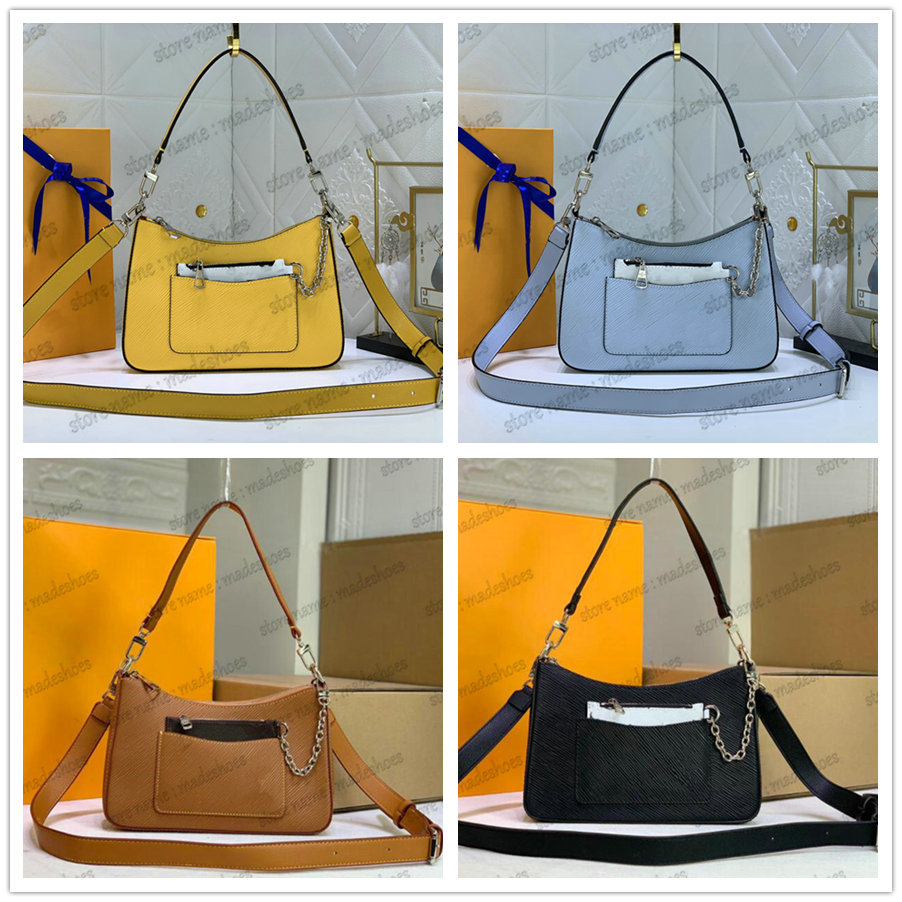 Marelle handbag Womens Designer Shoulder Bag Epi grained cowhide leather Luxurys Business Flap Designers Cross Body Message Bags With Chain
Marelle handbag Womens Designer Shoulder Bag Epi grained cowhide leather Luxurys Business Flap Designers Cross Body Message Bags With Chain